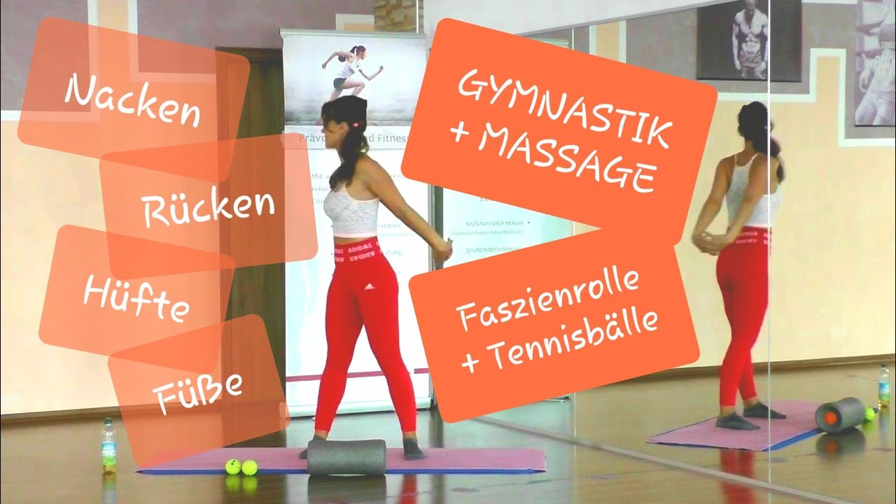 Retoo Faszienrolle & Ball Set (4-tlg.) – Harte Selbstmassage Für Muskeln & Triggerpunkte | Mit Duoball & Minirolle