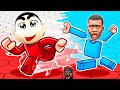 SHINCHAN Doing COLOR WARS in ROBLOX with FRANKLIN &amp; CHOP | DREAM SQUAD