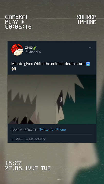Don’t hurt Minato’s family 🥶💀 | Minato vs Obito |