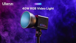Ulanzi L024 40W Rgb Portable Video Light
