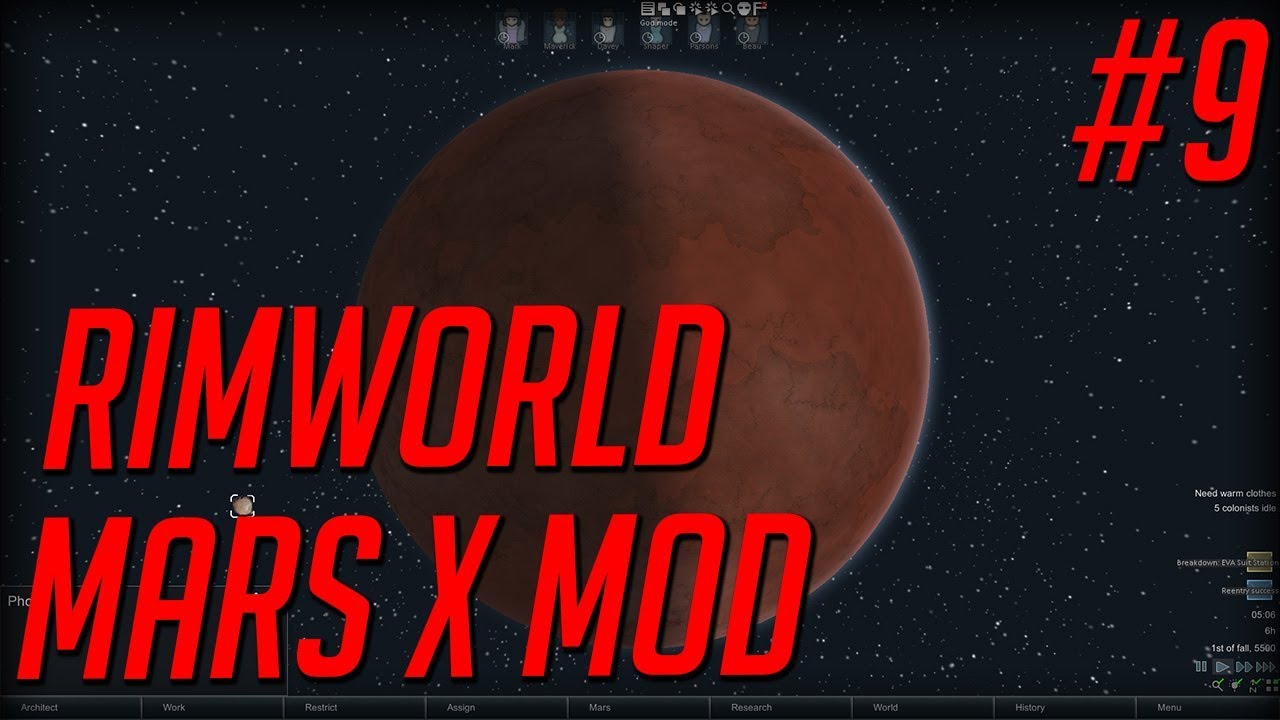 Rimworld Mars x mod -  EP 9 -   Rimworld alpha 16 marsx 3 02