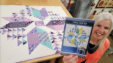 FANTASTIC "WIND DRIFTER" QUILT - EASY TUTORIAL!!