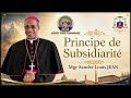 Principe de Subsidiarité avec Mgr Sander LOUIS JEAN | RADIO TELE ALTAGRACE