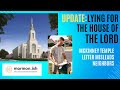 Ep149 update lying for the house of the lord mckinney temple letter misleads neighbors