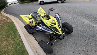 Le Yamaha 700 Raptor hyper modifié d'Alex - Oovango