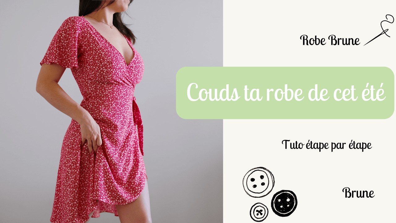 TUTO COUTURE – ROBE D’ÉTÉ FACILE & FLUIDE