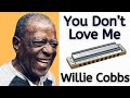 Famous Rock Harmonica Riffs: How to Play You Don't Love Me (Willie Cobbs / Allman Brothers)
