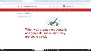 Brightspace  Quickstart :Homepage, Gradebook, Assignments, Content