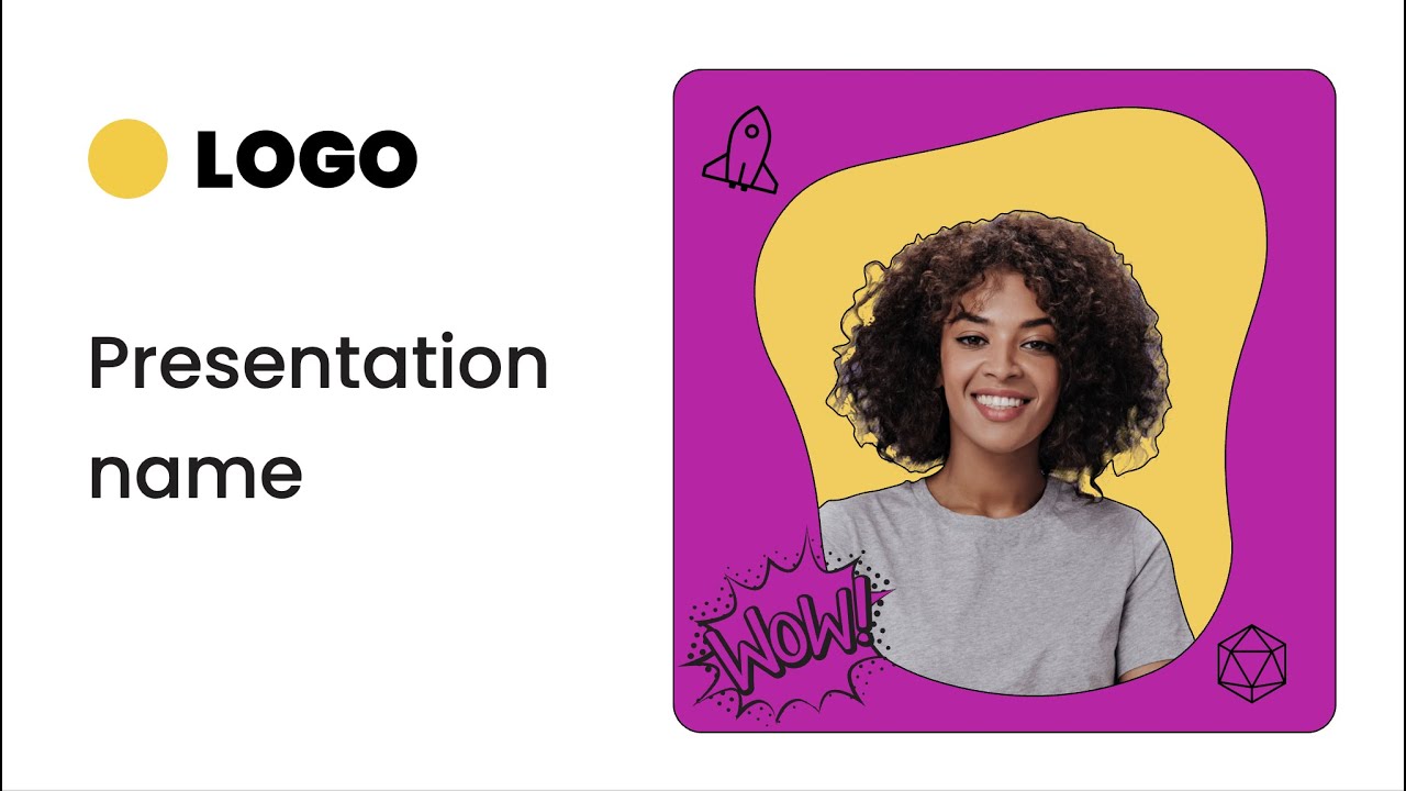 Interactive Presentation Template Preview