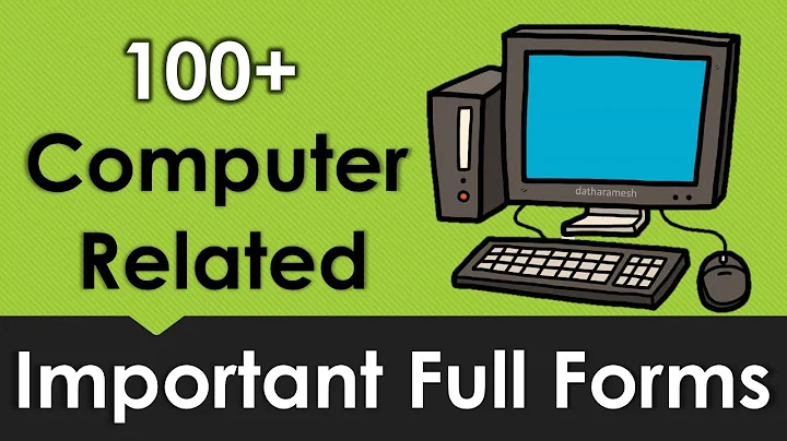 Computer Related Full Forms | Important Full Forms | 100 Important Computer Full Forms