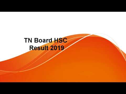 Tamil Nadu HSC Result 2019, TN HSC Results 2019 Date, TN Board HSC Result 2019