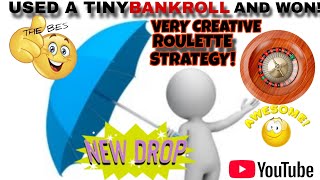 CREATIVE LOW BUDGET LOW ROLLER ROULETTE STRATEGY INTRODUCING TO THE WORLD!!..SAVE THIS VIDEO!😍😇😊