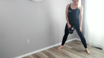 Kettlebell Goblet Sumo Squat - How To workout | With the WeStrive App