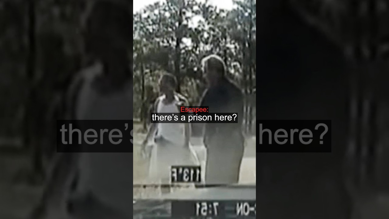 Cop Almost Catches On To Prison Escapee (part 1)