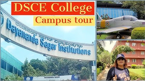 Dayanand Sagar College of Engineering|Kumaraswamy Layout|Bangalore|Campus Tour 2022