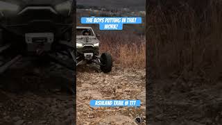 Never Half Throttle Getting Busy On The Trail. Ashland Trail .