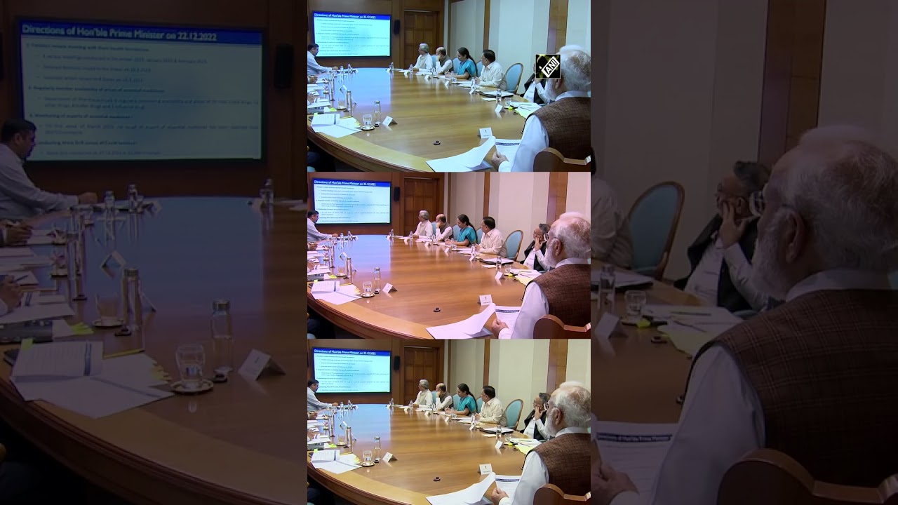 PM Modi chairs high-level meeting to review COVID-related situation