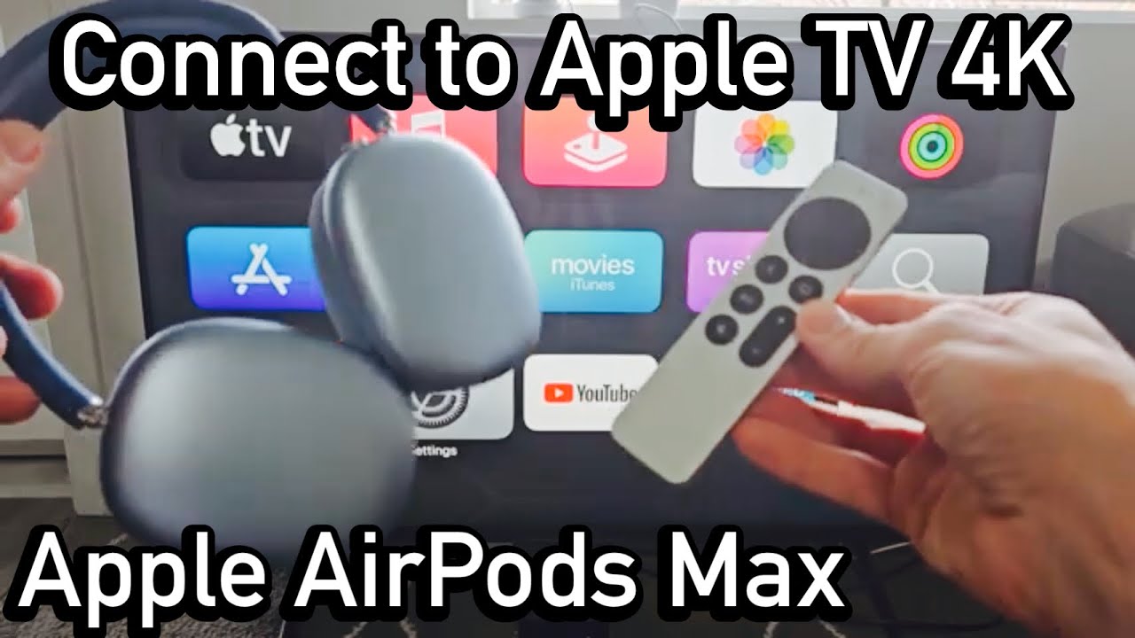 åndelig selvbiografi ufuldstændig AirPods Max: How to Connect to Apple TV 4K - YouTube