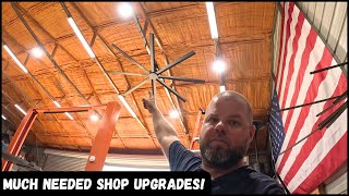 Much Needed Shop Upgrades!