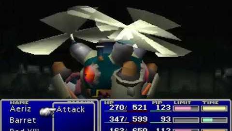 FFVII - NMNIIENANNMIL1L Challenge, Part 6: Hundred Gunner & Heli Gunner