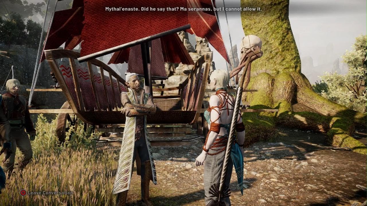 [Dragon Age: Inquisition] Exalted Plains: Asking Keeper Hawen for Permission to Recruit Loranil
