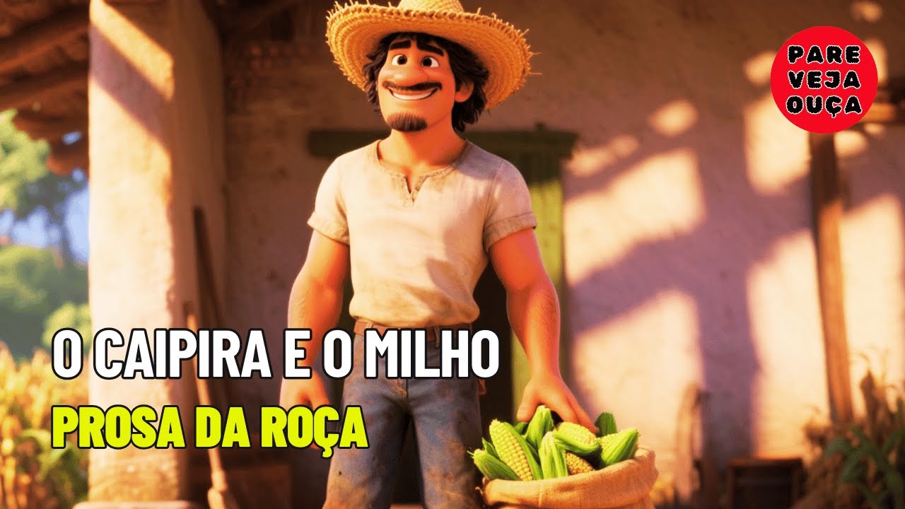 O CAIPIRA E O MILHO | Prosa da Roça. 