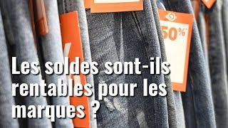 Pourquoi les soldes sont-ils aussi rentables pour les grandes marques ?