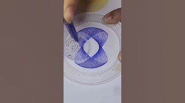 Satisfying Spirograph Creations | Soothing Geometric Patterns ASMR #satisfying  #asmr