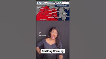 Windy with a Red Flag Warning