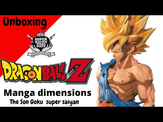 Dragon Ball Z Super Master Stars Piece Manga Dimensions Super Saiyan Goku  (Reissue)