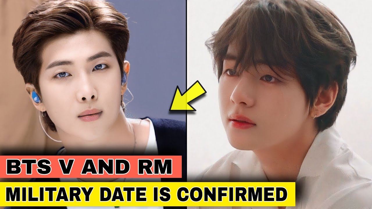 RM and V Confirmed Military Date ||BTS news today #bts - YouTube