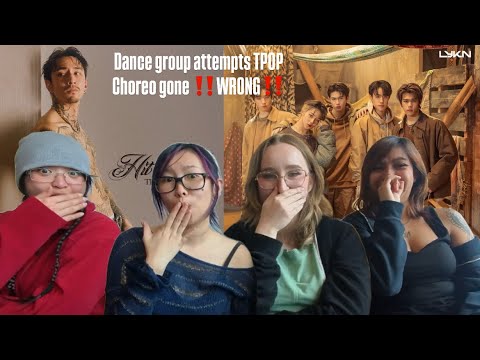 Cover Dance Group Reacts to TPOP Music Videos for the first time | TIMETHAI-HIT ME UP & LYKN-UMM UMM