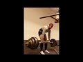 Mattis 310kg markløft, attempt 26.03.14