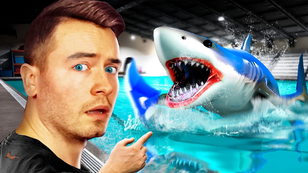 GEHE niemals mit TRALALERO TRALALA in den POOL...🦈 (HILFE)