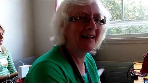 Mary is a Django Girl at PyCon UK