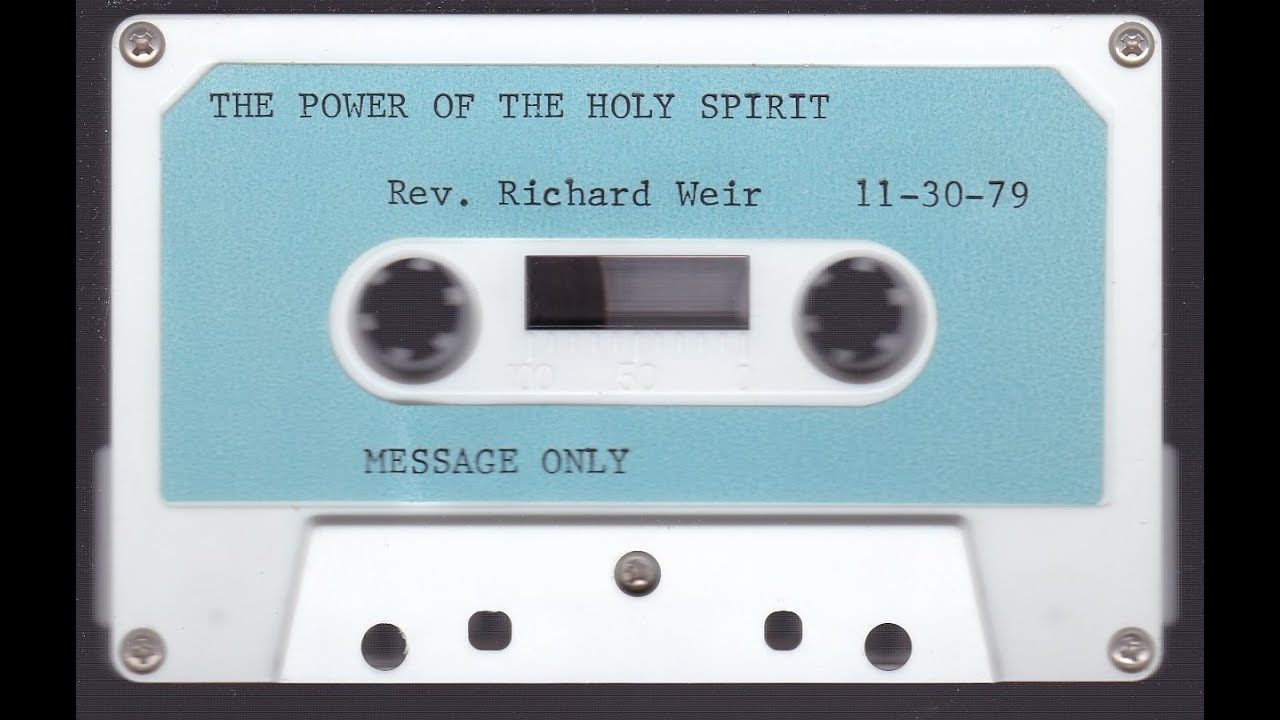 The Power of the Holy Spirit - Richard Weir - YouTube
