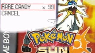 Pokemon sun ruby cheat