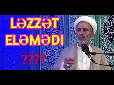 Hacı Əhliman - Deyir bu söz mənə ləzzət eləmədi