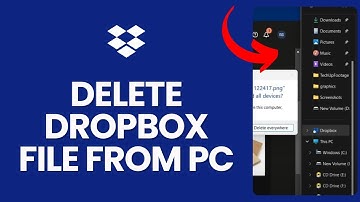 How to Delete Dropbox File from PC 2024?