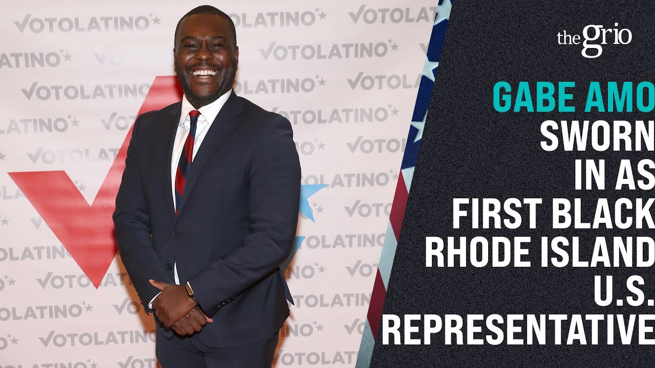 Gabe Amo Sworn in As First Rhode Island's First Black U.S. Representative