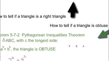 5-7  Theorems Involving Pythagorean Theorem