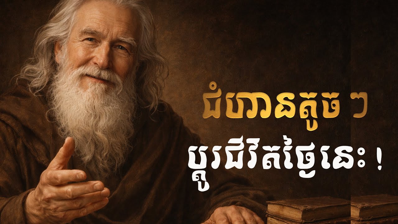 ភ្ញាក់ឡើង ហើយធ្វើ ជំហានតូច ប្ដូរជីវិត