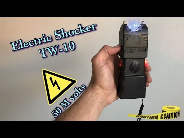 Tw-10 Stunt Gun/ Taser/ Electric Shocker 50M volts 