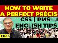 How to Prepare for Précis for CSS & PMS English Exam | Step-by-Step Guide with Tips & Rules