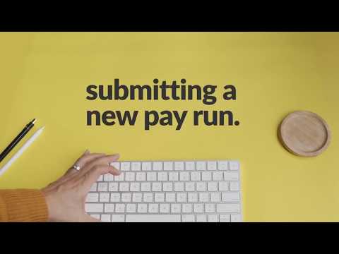 Submitting a new pay run with Payroller