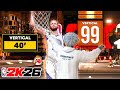 I Made a CATFISH STEPH CURRY BUILD, BUT with a 40 INCH VERTICAL (NBA 2K26)