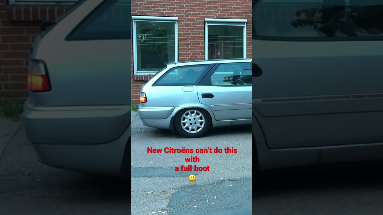 New Citroëns can’t do this when fully loaded 😃