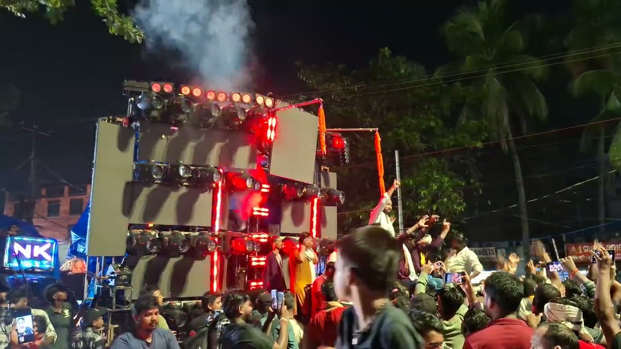 Bhadrak Famous Baba Kanchan Ganesh Visarjan With Dj Tanmay Vibrators || Crowd King Dj Rishi || 2025