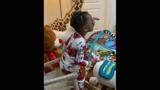 CARDI B & OFFSET DAUGHTER SING LIKE HER MOTHER