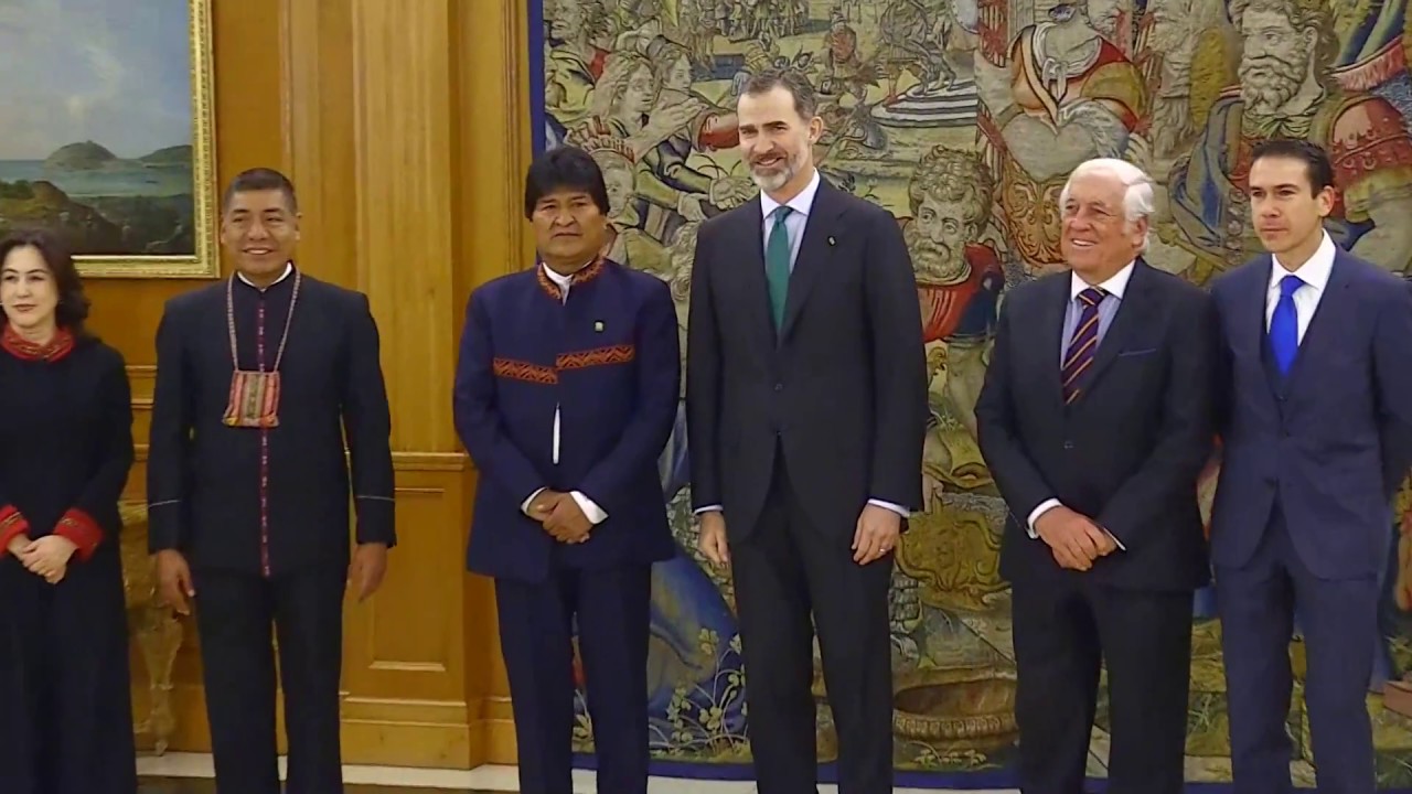 S.M. el Rey recibe en el Palacio de la Zarzuela al presidente de ...